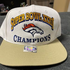 NWT Denver Broncos Hat SuperBowl 32 Vintage